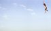 volo in blu